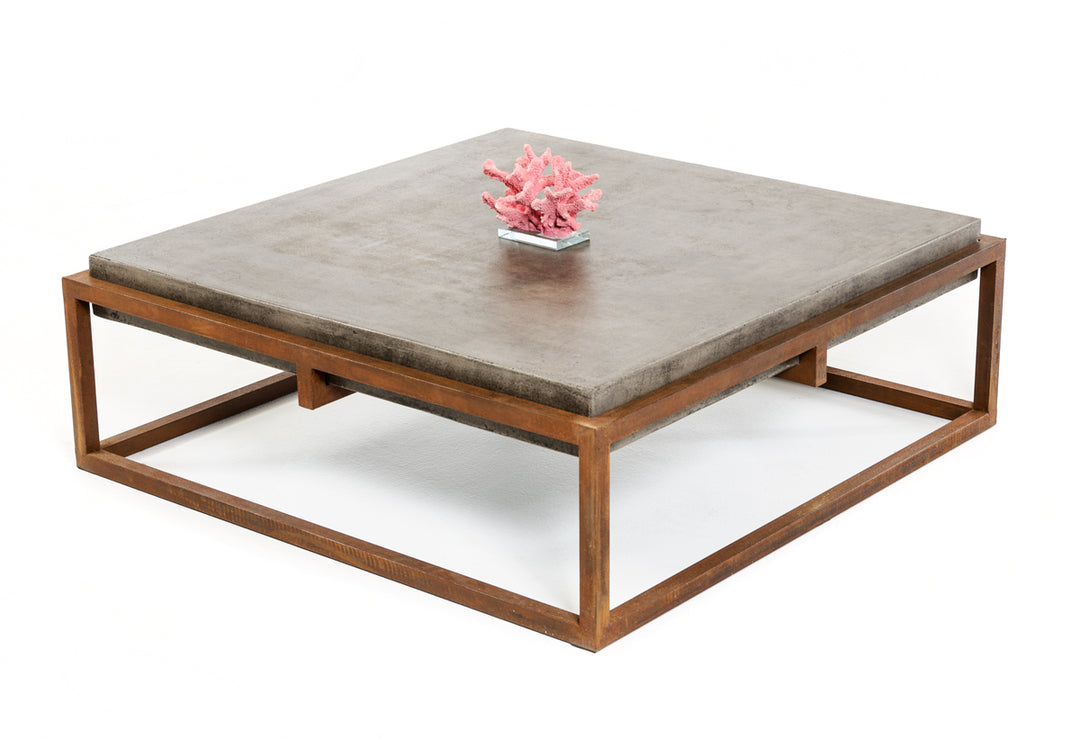 Shepard Modern Concrete Coffee Table