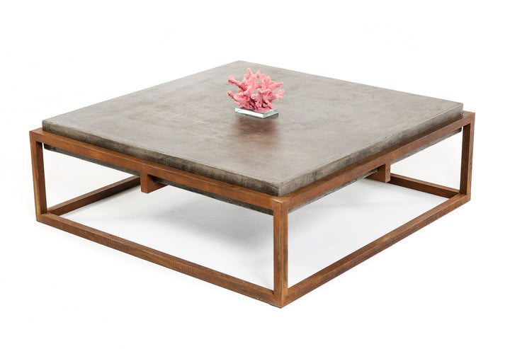 Shepard Modern Concrete Coffee Table