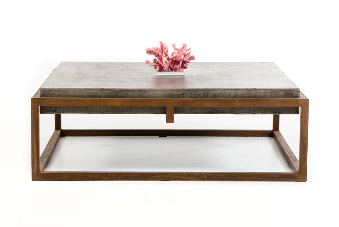 Shepard Modern Concrete Coffee Table