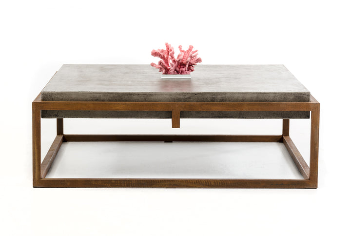 Shepard Modern Concrete Coffee Table