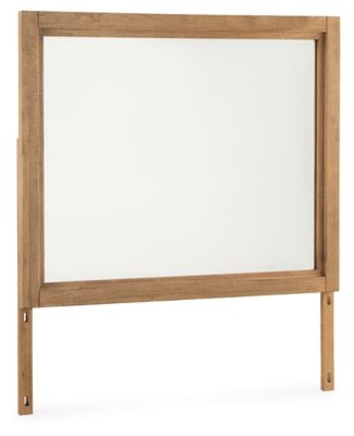 Sherbana Bedroom Mirror - Light Brown Mirror modern furniture Contempo Furniture