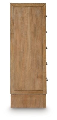 Sherbana Chest of Drawers - Light Brown Accent Chest modern furniture Contempo Furniture