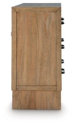 Sherbana Dresser - Light Brown Dresser modern furniture Contempo Furniture