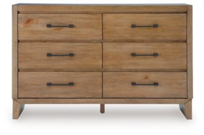 Sherbana Dresser - Light Brown Dresser modern furniture Contempo Furniture