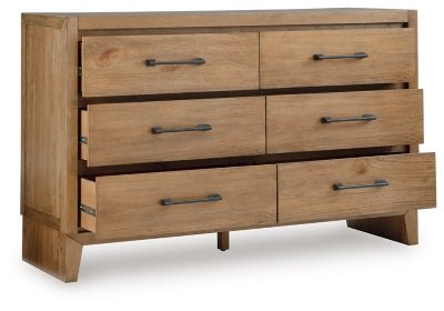 Sherbana Dresser - Light Brown Dresser modern furniture Contempo Furniture