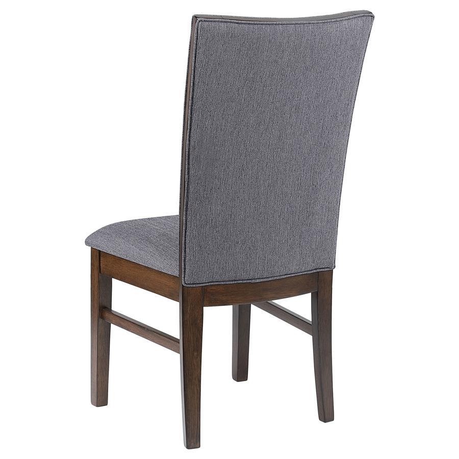 Sherwood - Upholstered Dining Side Chair (Set of 2) - Gray Chair Set modern furniture Contempo Furniture
