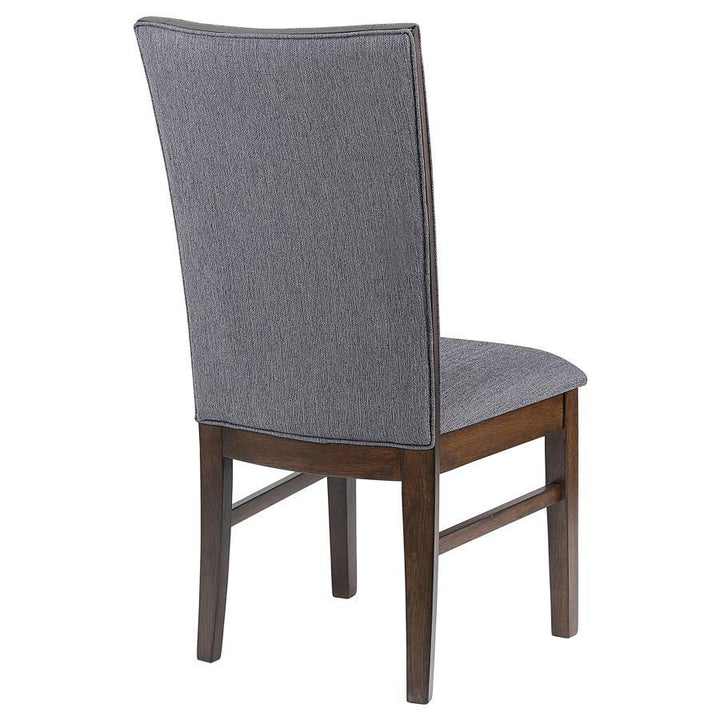 Sherwood - Upholstered Dining Side Chair (Set of 2) - Gray Chair Set modern furniture Contempo Furniture