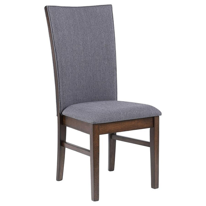 Sherwood - Upholstered Dining Side Chair (Set of 2) - Gray Chair Set modern furniture Contempo Furniture