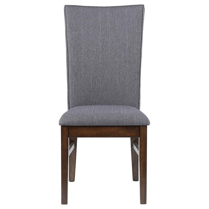 Sherwood - Upholstered Dining Side Chair (Set of 2) - Gray Chair Set modern furniture Contempo Furniture