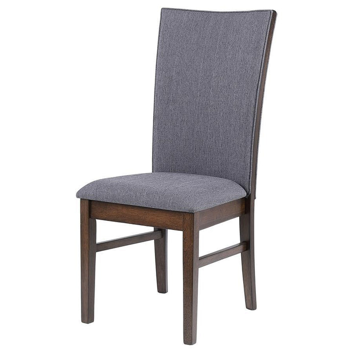 Sherwood - Upholstered Dining Side Chair (Set of 2) - Gray Chair Set modern furniture Contempo Furniture