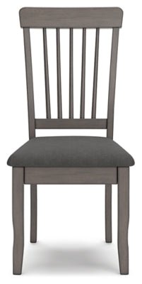 Shullden Dining Chair - Dark Gray Chair Set modern furniture Contempo Furniture