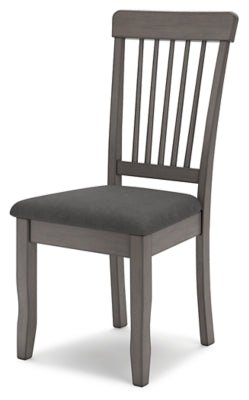 Shullden Dining Chair - Dark Gray Chair Set modern furniture Contempo Furniture