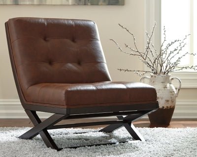 Sidewinder Accent Chair - Dark Brown Accent Chair modern furniture Contempo Furniture