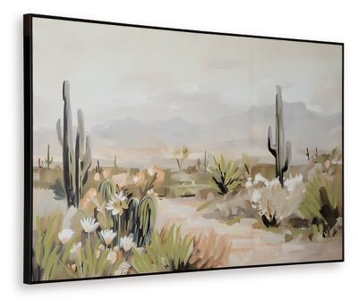 Sidworth Wall Art - Green Canvas Art modern furniture Contempo Furniture