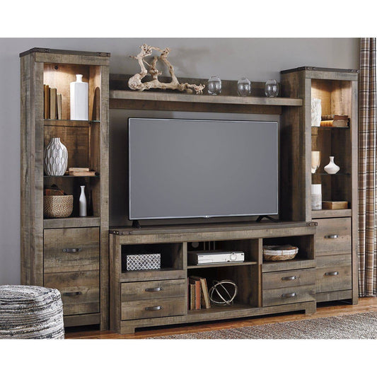 Signature Design by Ashley® Trinell 4-Piece Entertainment Center.