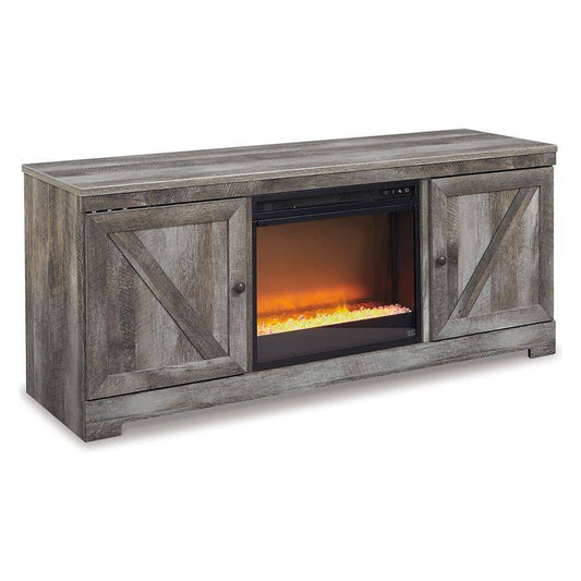 Signature Design by Ashley® Wynnlow 63" TV Stand with Electric Fireplace.