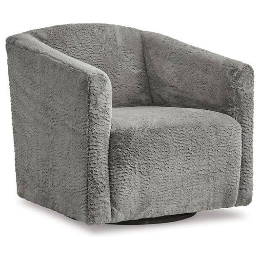 Signature Design by Ashley® Bramner Swivel Accent Chair.