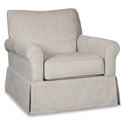 Signature Design by Ashley® Searcy Swivel Glider Accent Chair.