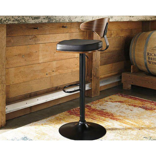 Signature Design by Ashley® Bellatier Tall UPH Swivel Barstool(1/CN).