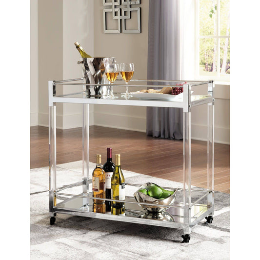 Signature Design by Ashley® Chaseton Bar Cart.