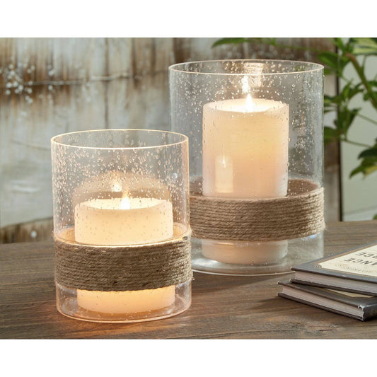 Signature Design by Ashley® Eudocia Candle Holder Set (2/CN).