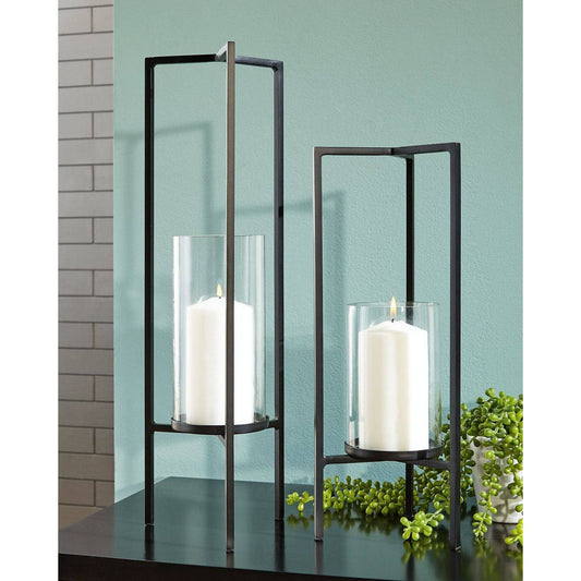 Signature Design by Ashley® Ginette Candle Holder Set (2/CN).