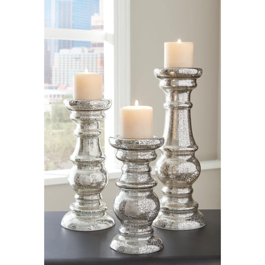 Signature Design by Ashley® Rosario Candle Holder Set (3/CN).