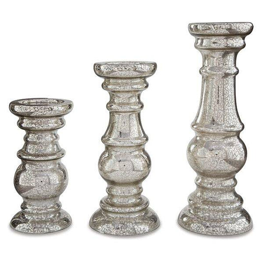 Signature Design by Ashley® Rosario Candle Holder Set (3/CN).