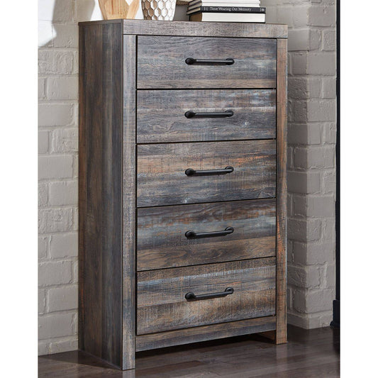 Signature Design by Ashley® Drystan Five Drawer Chest.