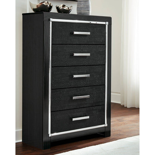 Signature Design by Ashley® Kaydell Five Drawer Chest.