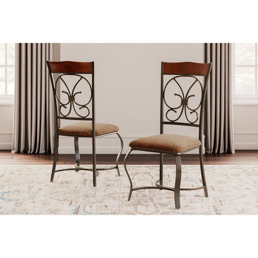 Signature Design by Ashley® Glambrey Dining UPH Side Chair (4/CN).