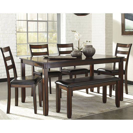 Signature Design by Ashley® Coviar Dining Room Table Set (6/CN).