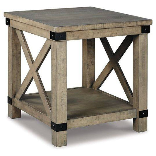 Signature Design by Ashley® Aldwin Rectangular End Table.