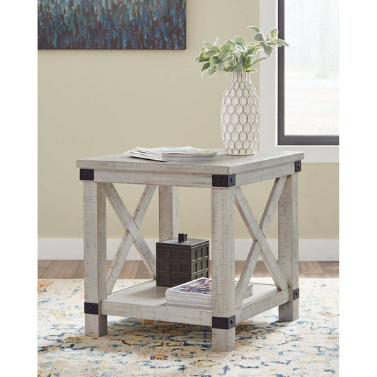 Signature Design by Ashley® Carynhurst Rectangular End Table.