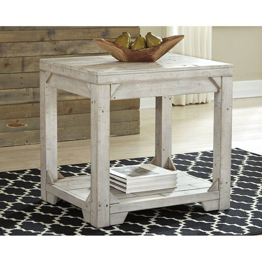 Signature Design by Ashley® Fregine Rectangular End Table.