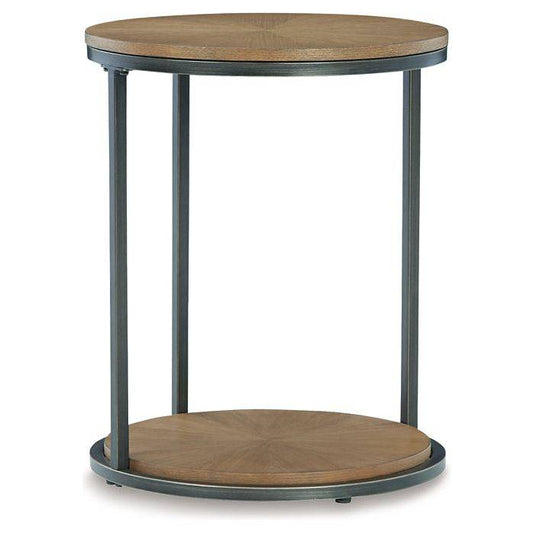 Signature Design by Ashley® Fridley Round End Table.