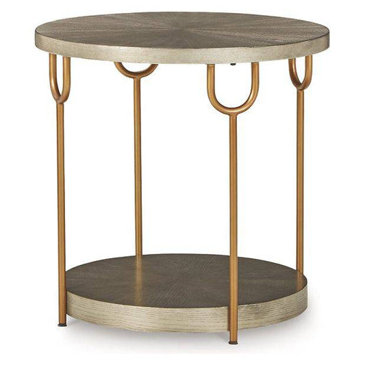 Signature Design by Ashley® Ranoka Round End Table.