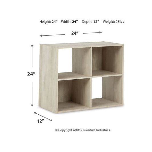 Signature Design by Ashley® Socalle Four Cube Organizer.