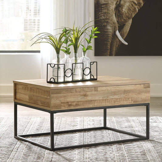 Signature Design by Ashley® Gerdanet Lift Top Cocktail Table.