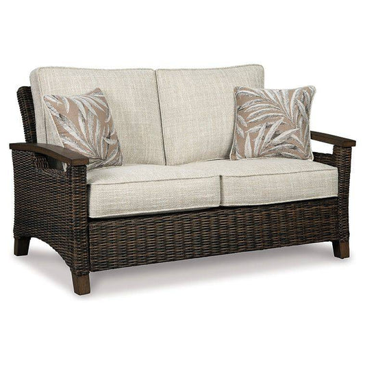 Signature Design by Ashley® Paradise Trail Loveseat w/Cushion.