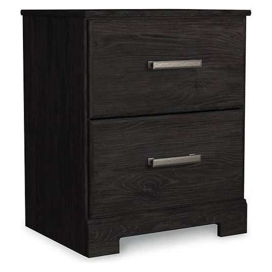 Signature Design by Ashley® Belachime Two Drawer Night Stand.