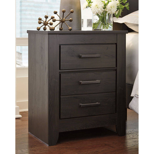 Signature Design by Ashley® Brinxton Two Drawer Night Stand.