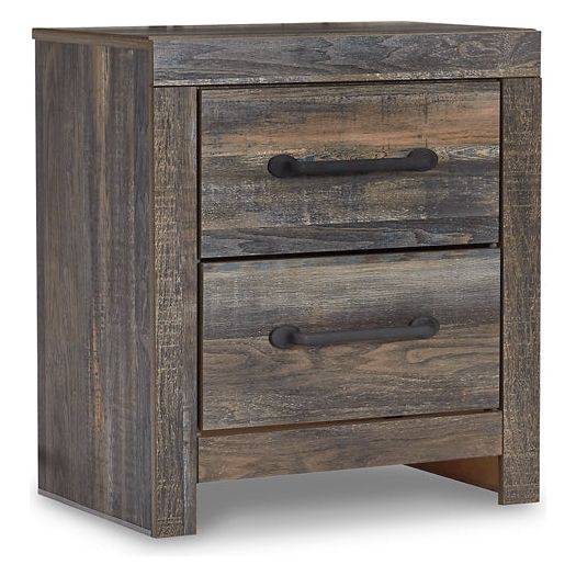 Signature Design by Ashley® Drystan Two Drawer Night Stand.