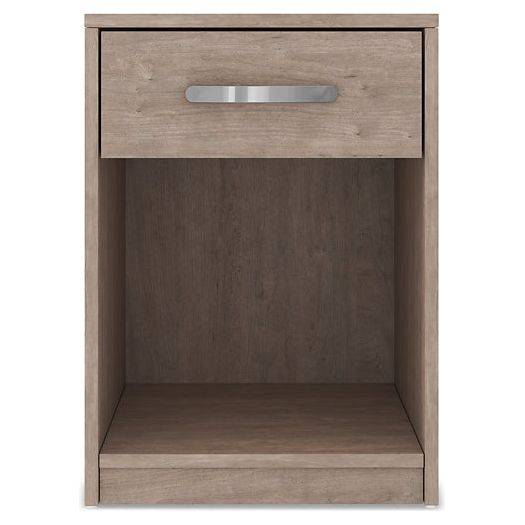 Signature Design by Ashley® Flannia One Drawer Night Stand.