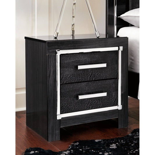 Signature Design by Ashley® Kaydell Two Drawer Night Stand.