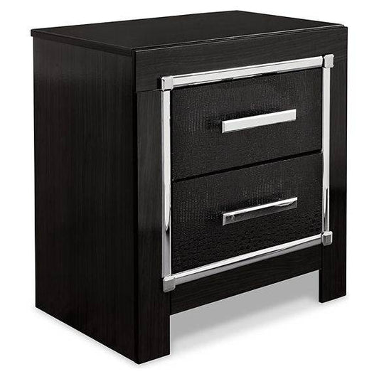 Signature Design by Ashley® Kaydell Two Drawer Night Stand.