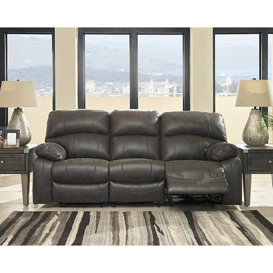 Signature Design by Ashley® Dunwell PWR REC Sofa with ADJ Headrest.