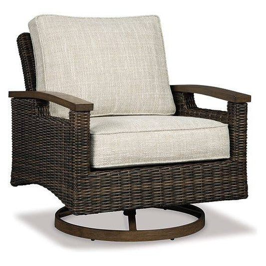 Signature Design by Ashley® Paradise Trail Swivel Lounge Chair (2/CN).