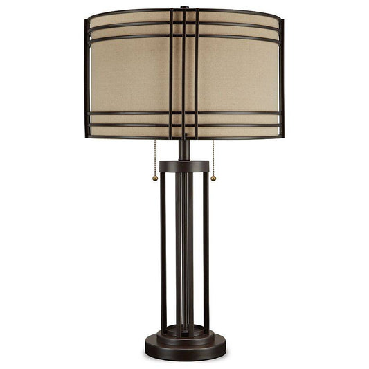 Signature Design by Ashley® Hanswell Metal Table Lamp (1/CN).