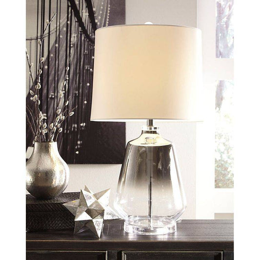 Signature Design by Ashley® Jaslyn Glass Table Lamp (1/CN).